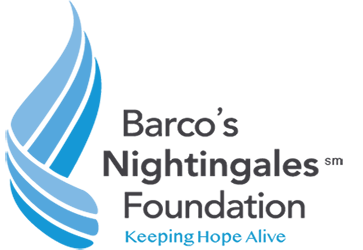 Barco's Nightingales Logo Black