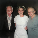 Erin Marlin and her grandparents